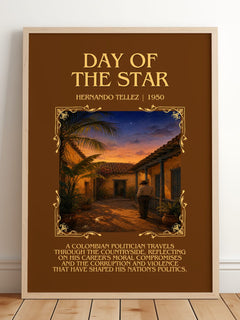 Day Of The Star Minimalist Book Poster by Hernando Téllez – image 2