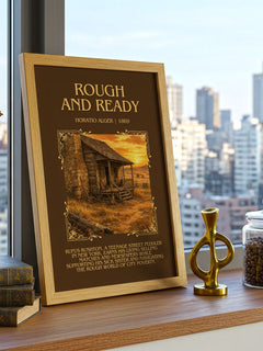 Rough And Ready Minimalist Book Poster by Horatio Alger – image 3
