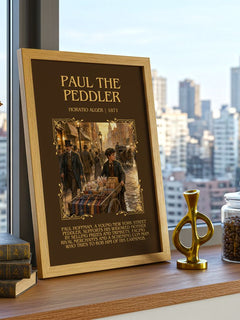 Paul The Peddler Minimalist Book Poster by Horatio Alger – image 3