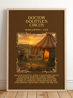 Doctor Dolittle'S Circus Minimalist Book Poster by Hugh Lofting – image 2