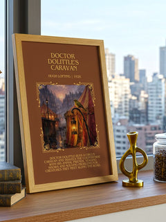 Doctor Dolittle'S Caravan Minimalist Book Poster by Hugh Lofting – image 3