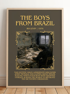 The Boys From Brazil Minimalist Book Poster by Ira Levin – image 2