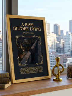 A Kiss Before Dying Minimalist Book Poster by Ira Levin – image 3