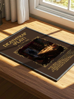Deathtrap (Play) Minimalist Book Poster by Ira Levin – image 4