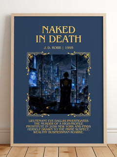Naked In Death Minimalist Book Poster by J. D. Robb – image 2