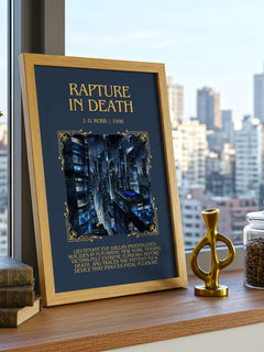 Rapture In Death Minimalist Book Poster by J. D. Robb – image 3