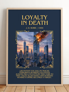 Loyalty In Death Minimalist Book Poster by J. D. Robb – image 2