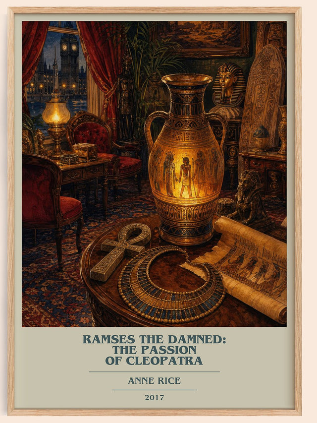 Ramses The Damned: The Passion Of Cleopatra Book Cover Poster – A.