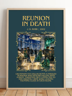 Reunion In Death Minimalist Book Poster by J. D. Robb – image 2