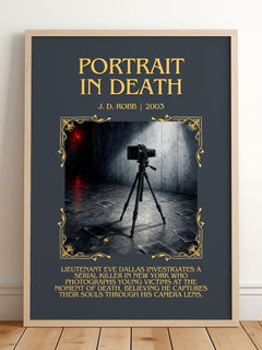 Portrait In Death Minimalist Book Poster by J. D. Robb – image 2