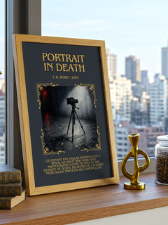 Portrait In Death Minimalist Book Poster by J. D. Robb – image 3