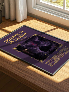 Imitation In Death Minimalist Book Poster by J. D. Robb – image 4