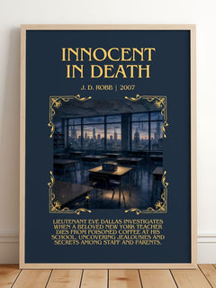 Innocent In Death Minimalist Book Poster by J. D. Robb – image 2