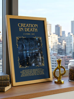 Creation In Death Minimalist Book Poster by J. D. Robb – image 3