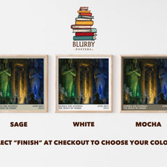 Ramses The Damned: The Reign Of Osiris literary print framed by window – literary home decor