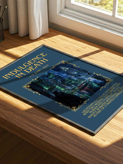 Indulgence In Death Minimalist Book Poster by J. D. Robb – image 4