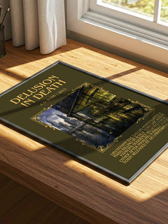 Delusion In Death Minimalist Book Poster by J. D. Robb – image 4