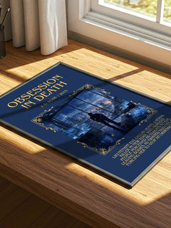 Obsession In Death Minimalist Book Poster by J. D. Robb – image 4