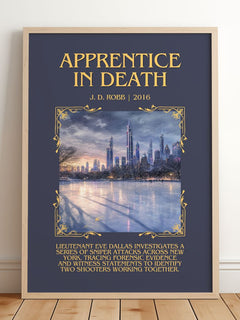 Apprentice In Death Minimalist Book Poster by J. D. Robb – image 2