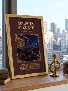 Secrets In Death Minimalist Book Poster by J. D. Robb – image 3