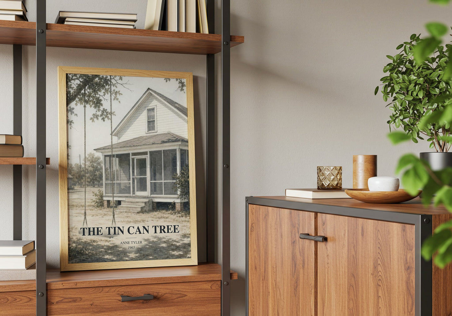 The Tin Can Tree book watercolour illustration paper finish options – matte satin gloss