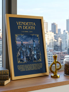 Vendetta In Death Minimalist Book Poster by J. D. Robb – image 3