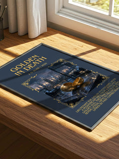 Golden In Death Minimalist Book Poster by J. D. Robb – image 4