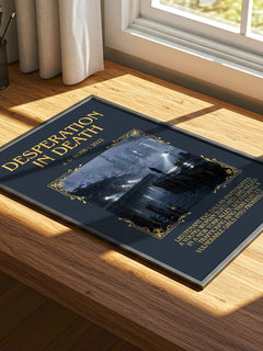Desperation In Death Minimalist Book Poster by J. D. Robb – image 4