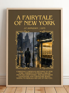 A Fairytale Of New York Minimalist Book Poster by J.P. Donleavy – image 2