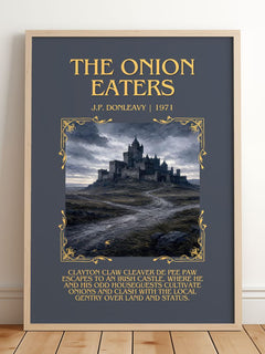 The Onion Eaters Minimalist Book Poster by J.P. Donleavy – image 2