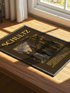 Schultz Minimalist Book Poster by J.P. Donleavy – image 4