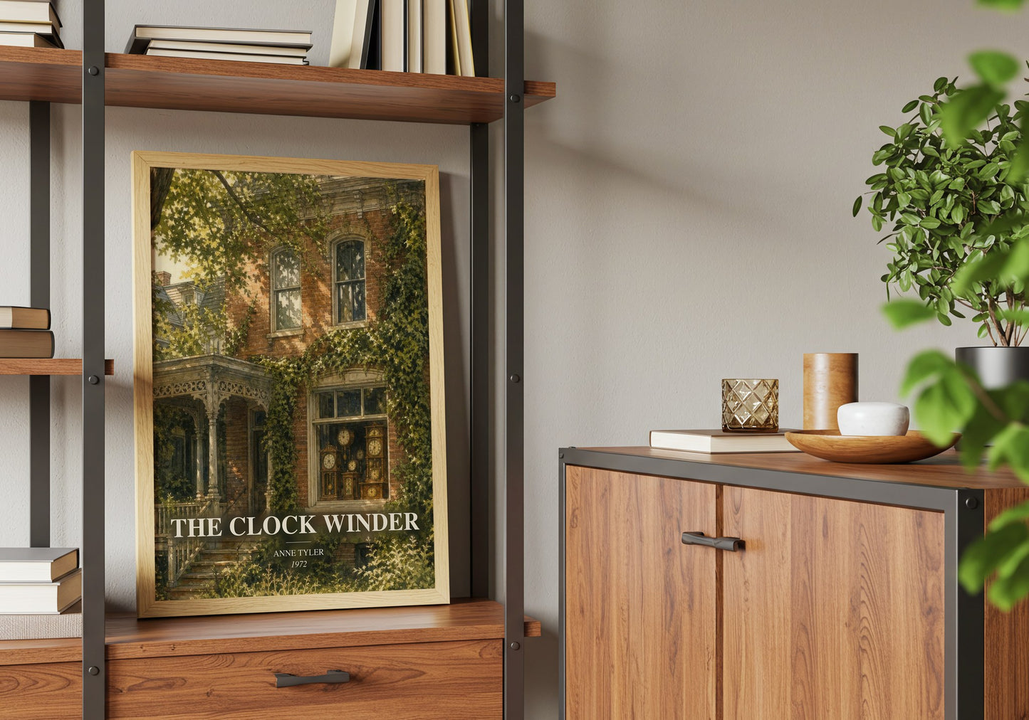 The Clock Winder book watercolour illustration paper finish options – matte satin gloss