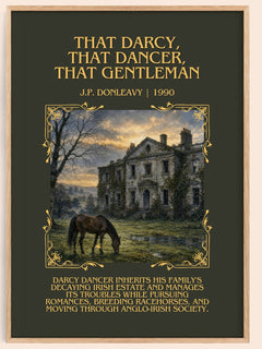 That Darcy, That Dancer, That Gentleman Minimalist Book Poster – J. – image 1