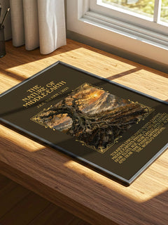 The Nature Of Middle-Earth Minimalist Book Poster by J.R.R. Tolkien – image 4