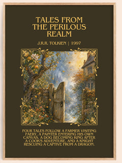 Tales From The Perilous Realm Minimalist Book Poster by J.R.R. Tolkien – image 1