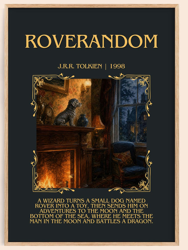 Roverandom Minimalist Book Poster by J.R.R. Tolkien