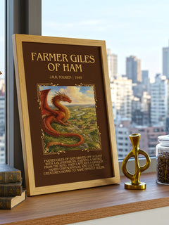 Farmer Giles Of Ham Minimalist Book Poster by J.R.R. Tolkien – image 3