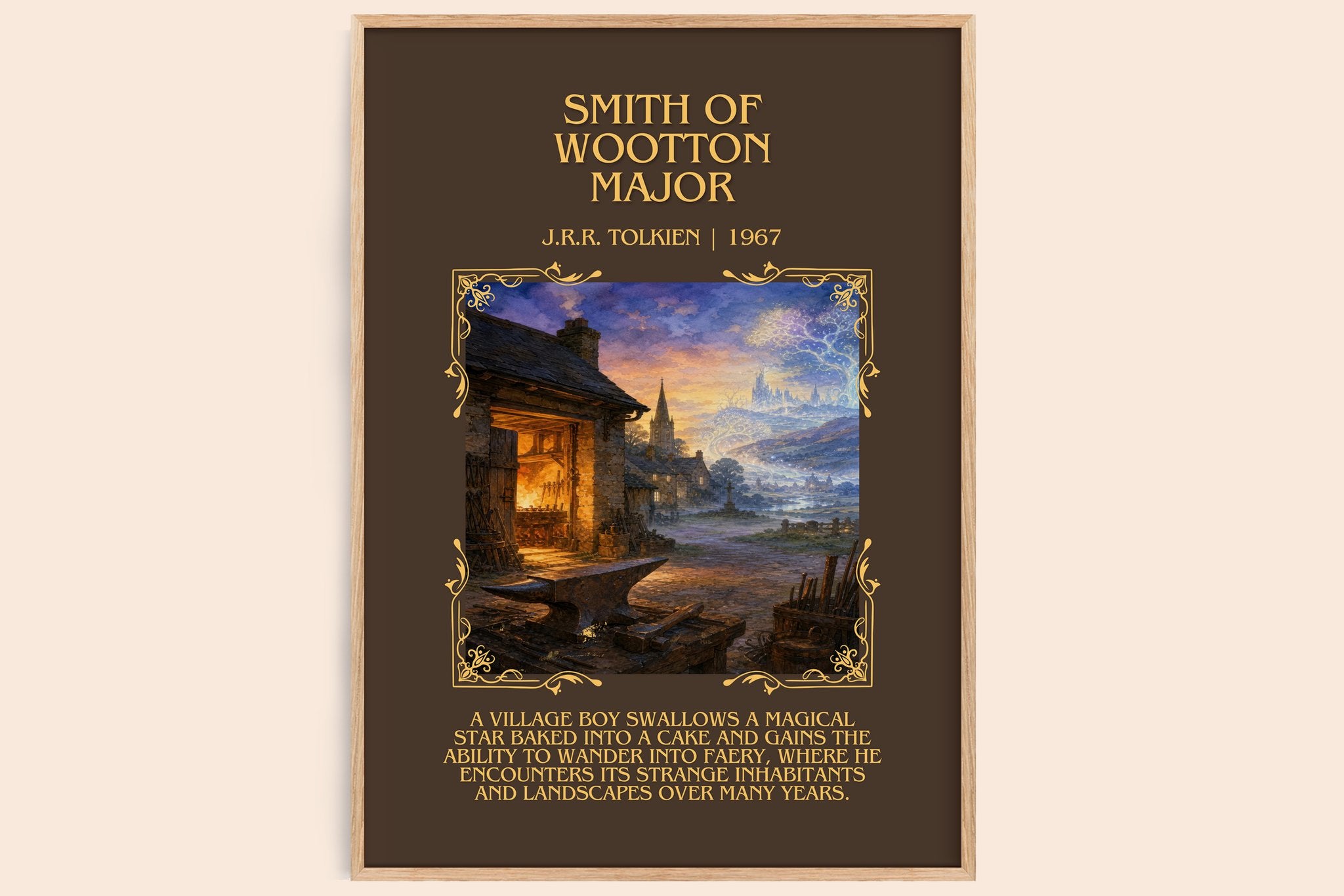Smith Of Wootton Major Minimalist Book Poster by J.R.R. Tolkien