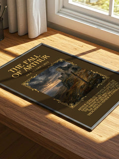 The Fall Of Arthur Minimalist Book Poster by J.R.R. Tolkien – image 4
