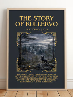 The Story Of Kullervo Minimalist Book Poster by J.R.R. Tolkien – image 2