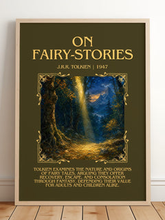 On Fairy-Stories Minimalist Book Poster by J.R.R. Tolkien – image 2