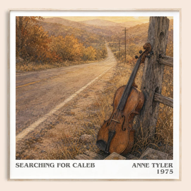 Searching For Caleb Literary Art Print by Anne Tyler