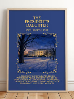 The President'S Daughter Minimalist Book Poster by Jack Higgins – image 2