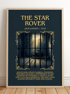 The Star Rover Minimalist Book Poster by Jack London – image 2