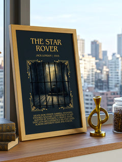 The Star Rover Minimalist Book Poster by Jack London – image 3