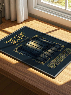 The Star Rover Minimalist Book Poster by Jack London – image 4