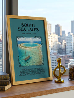 South Sea Tales Minimalist Book Poster by Jack London – image 3