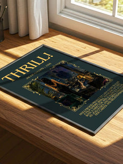 Thrill! Minimalist Book Poster by Jackie Collins – image 4