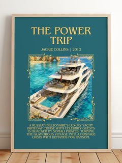 The Power Trip Minimalist Book Poster by Jackie Collins – image 2