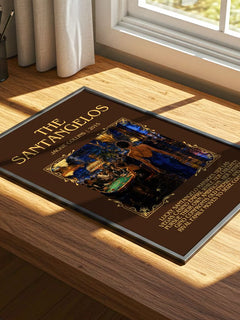 The Santangelos Minimalist Book Poster by Jackie Collins – image 4